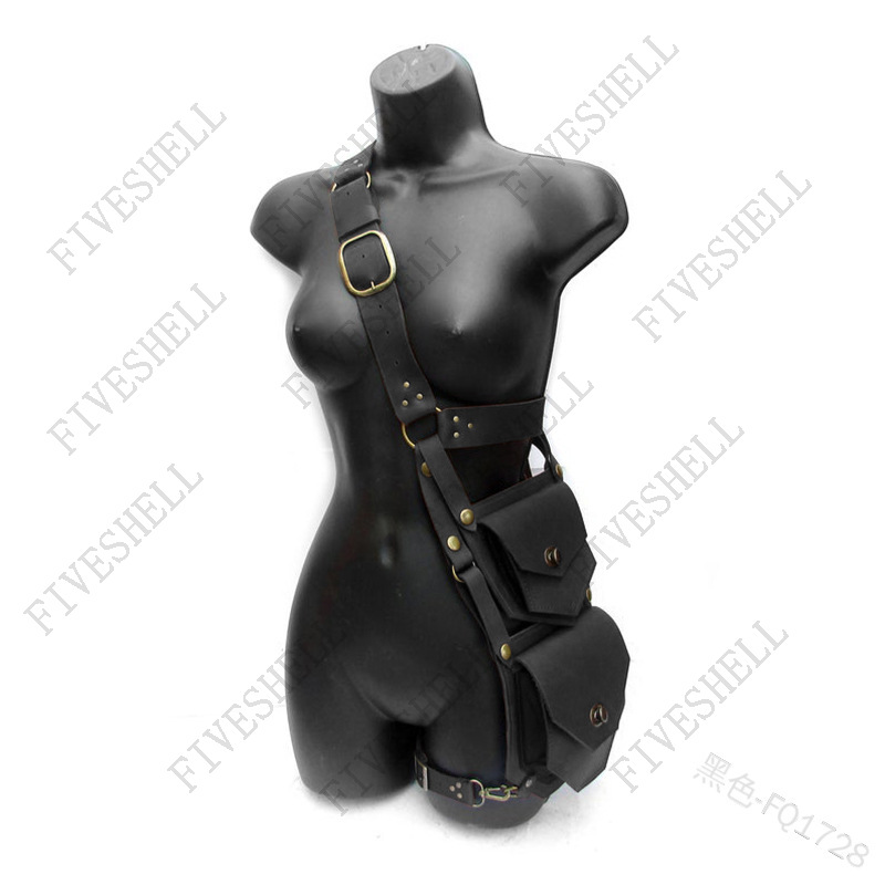Medieval Renaissance Waist PU  - Women Bags Europe ulasan dan harga