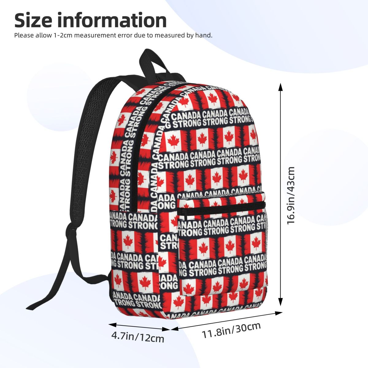 Canada Strong Student Backpack - Women Bags In Canada ulasan dan harga