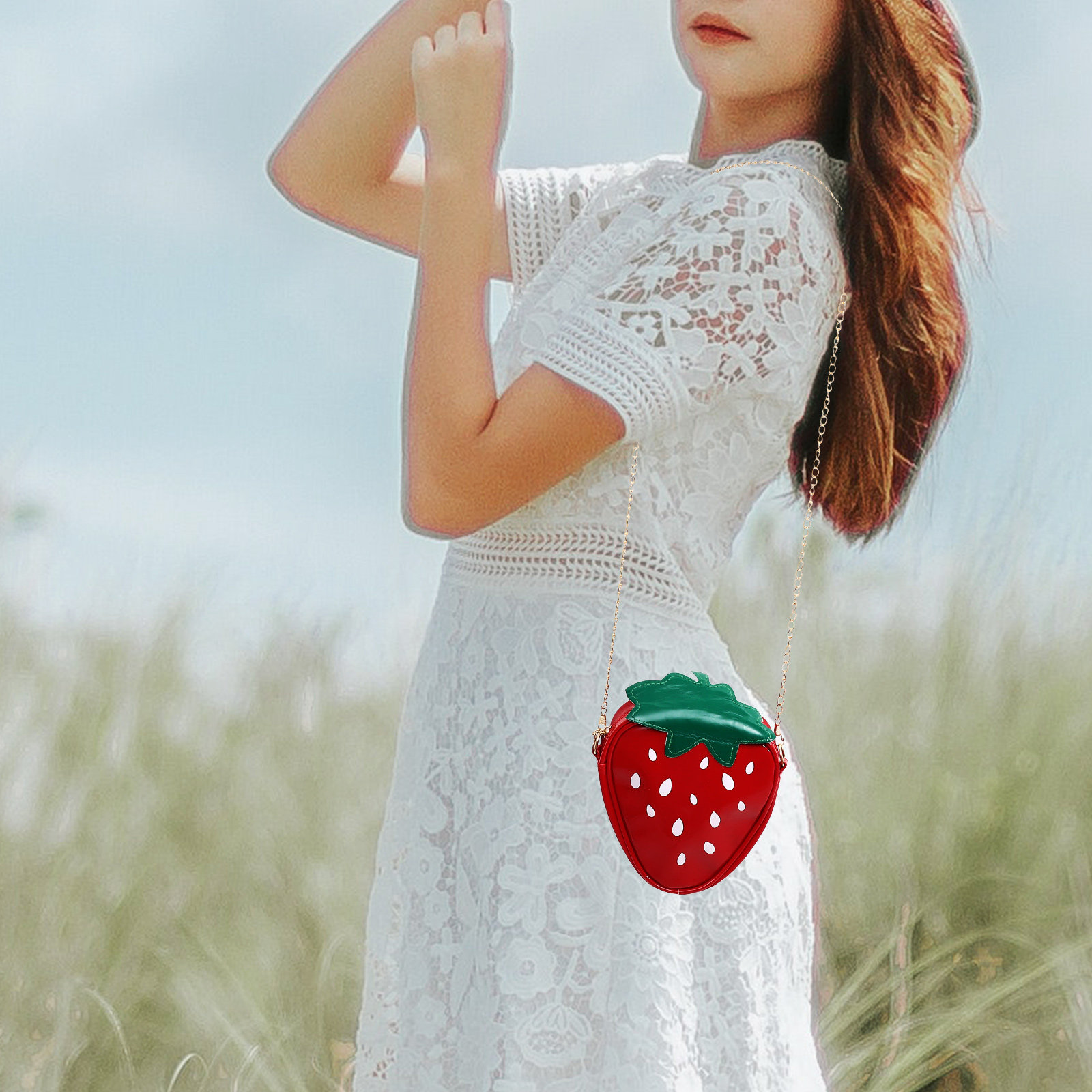 Trendy Fruit Shape Cross Body  - Women Bags Designer ulasan dan harga