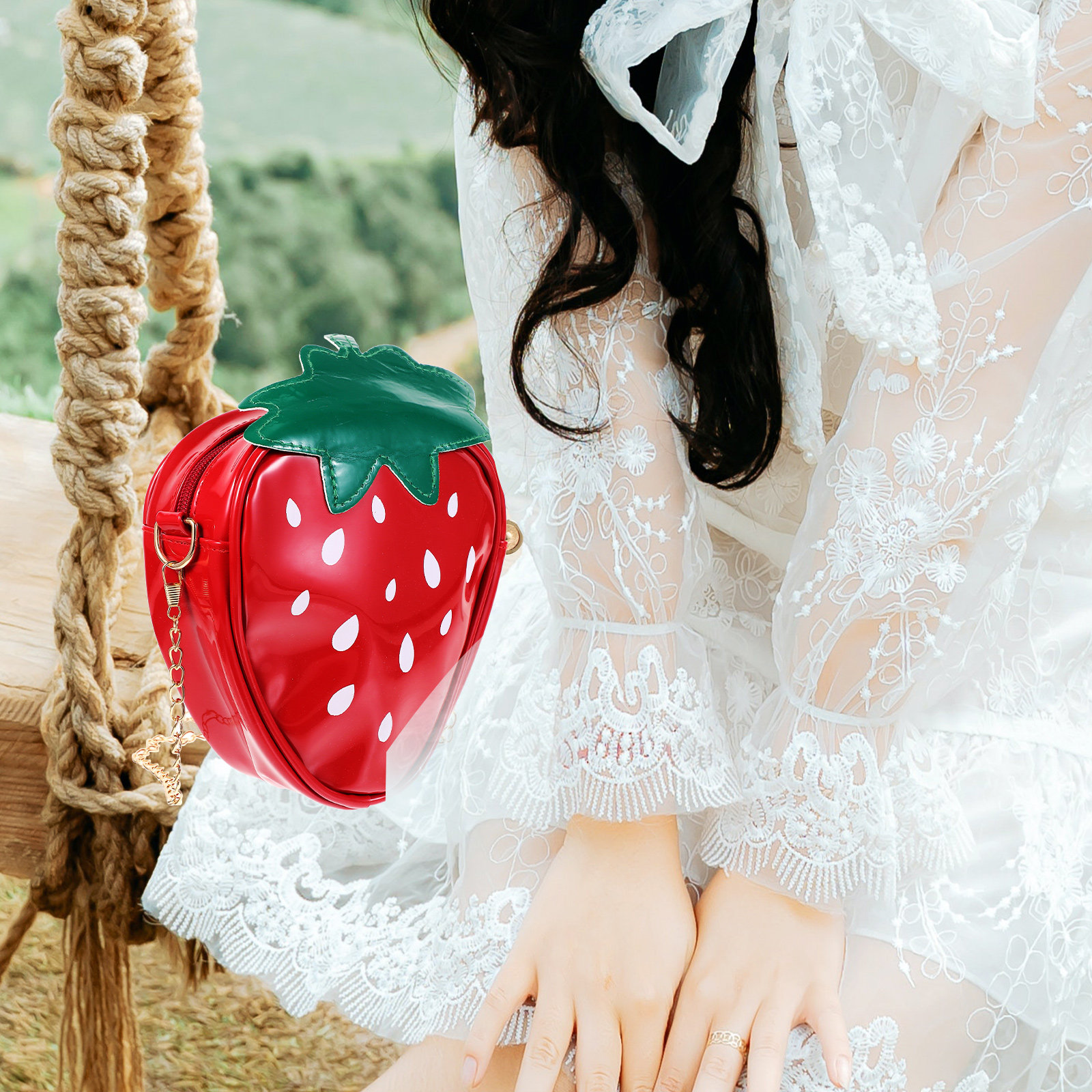 Trendy Fruit Shape Cross Body  - Women Bags Designer ulasan dan harga