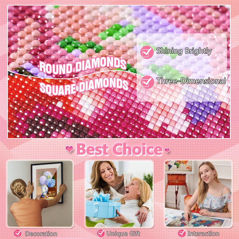 HUACAN Diamond Mosaic Noveltie - Women Bags Europe ulasan dan harga