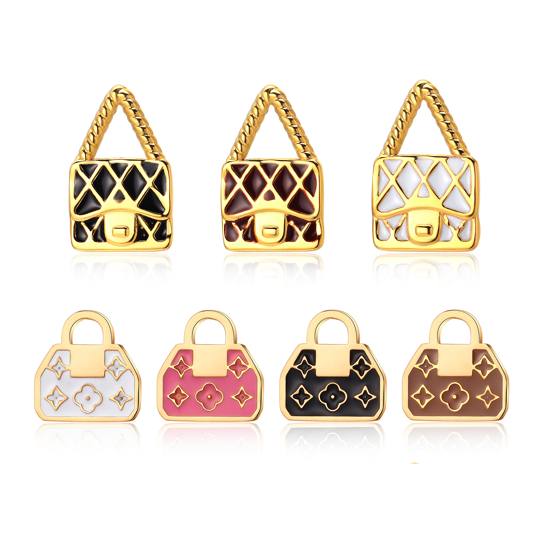 5PCS Cute Bag Stainless Steel  - Women'S Bags Ebay ulasan dan harga
