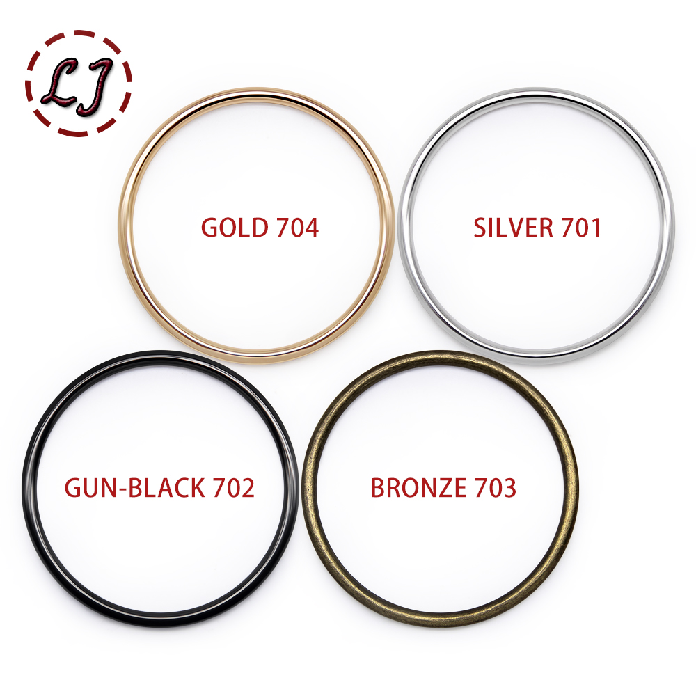 New 10PCS 58mm Bronze Gold Sil - Circle Round Bag ulasan dan harga