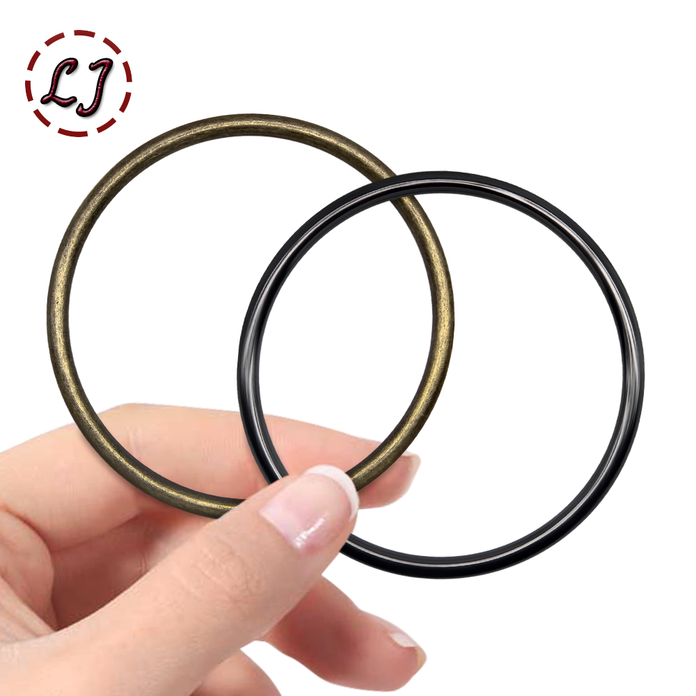New 10PCS 58mm Bronze Gold Sil - Circle Round Bag ulasan dan harga