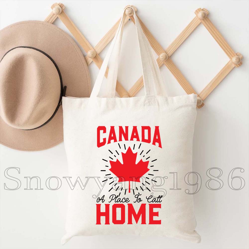 Canada Map Flag Happy Canadian - Women Bags In Canada ulasan dan harga