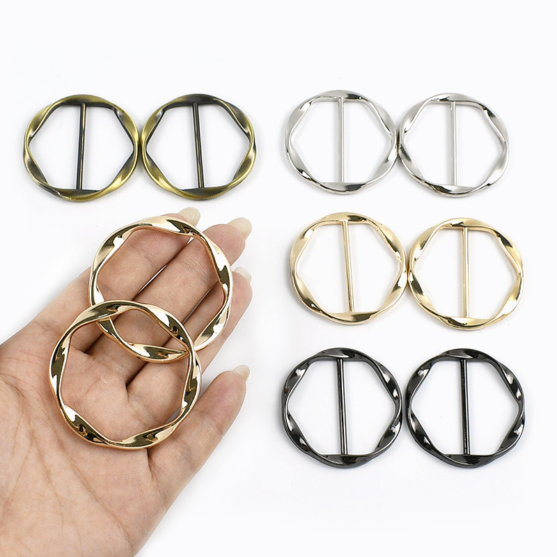 5/10/20Pcs 35/40mm Metal Round - Circle Round Bag ulasan dan harga
