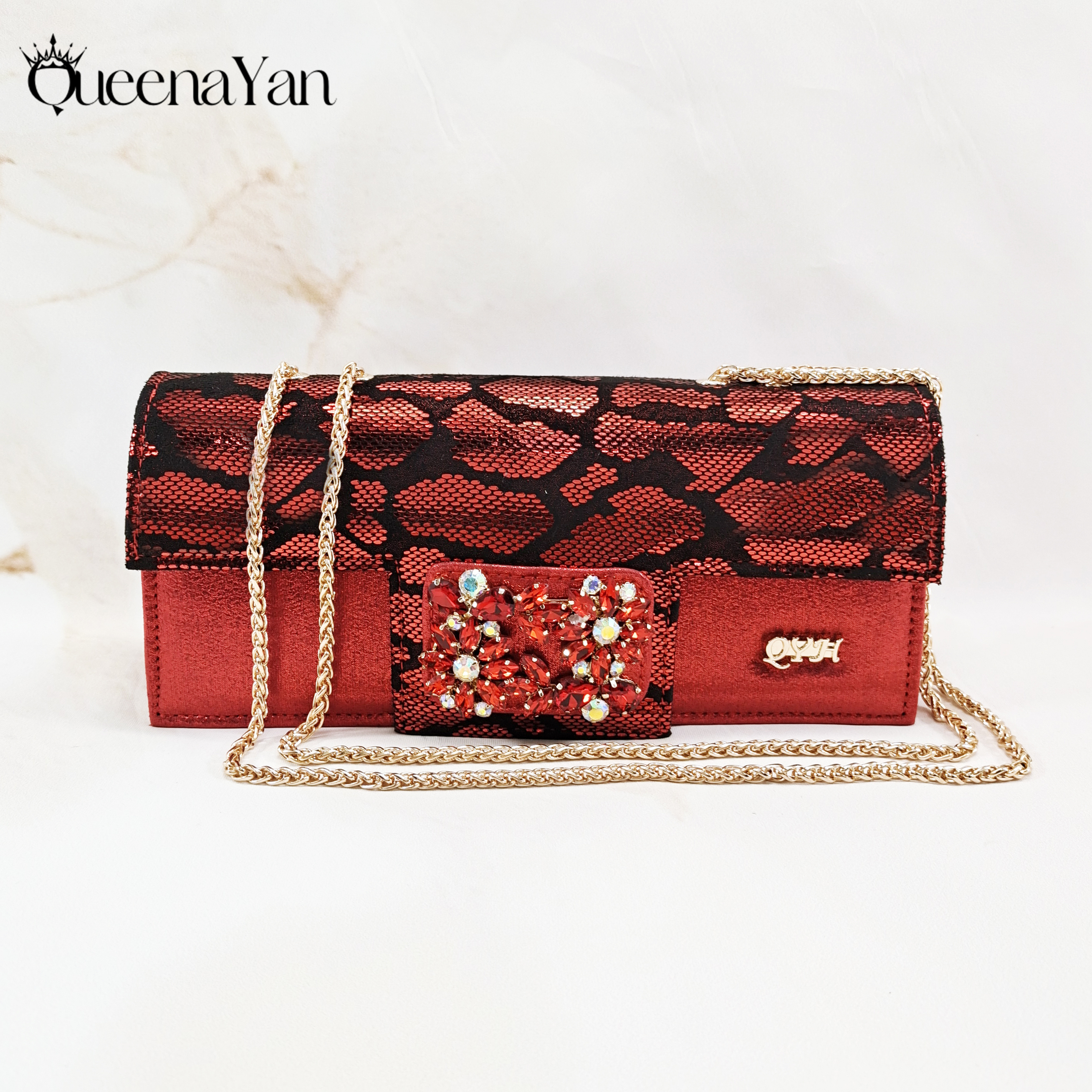 2025 Wine Colour Wedding Women - Women Bags Designer ulasan dan harga