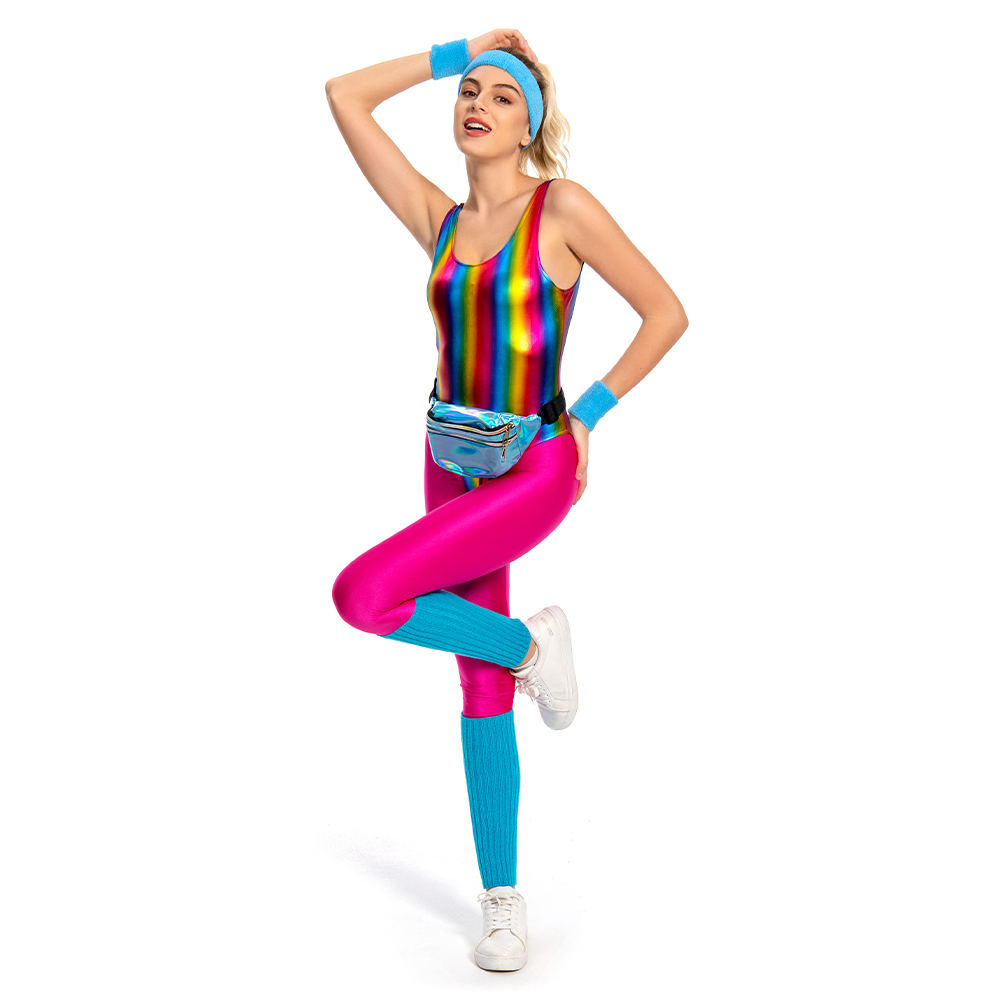 80s 90s Hippie Cosplay Gym Cos - Women Bags Europe ulasan dan harga