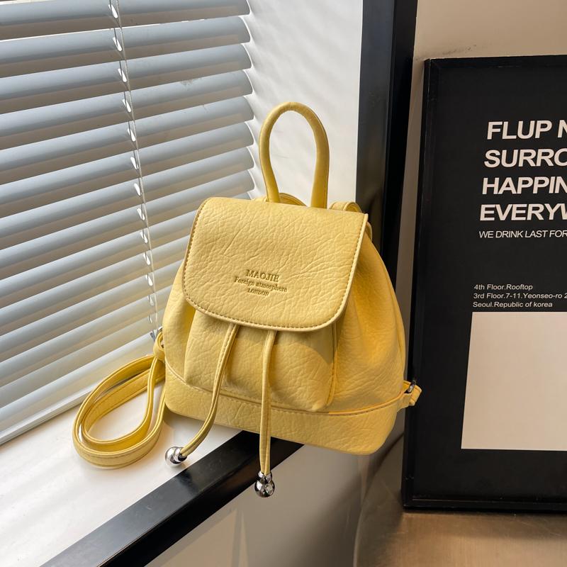 Solid Small String Backpacks P - Women Bags Sale ulasan dan harga