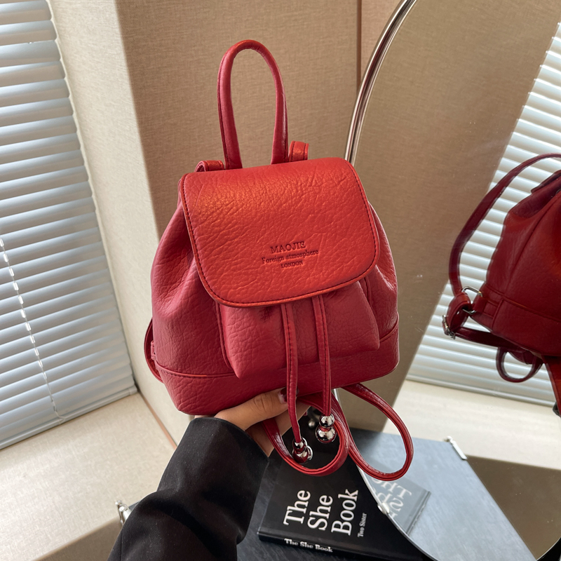 Solid Small String Backpacks P - Women Bags Sale ulasan dan harga