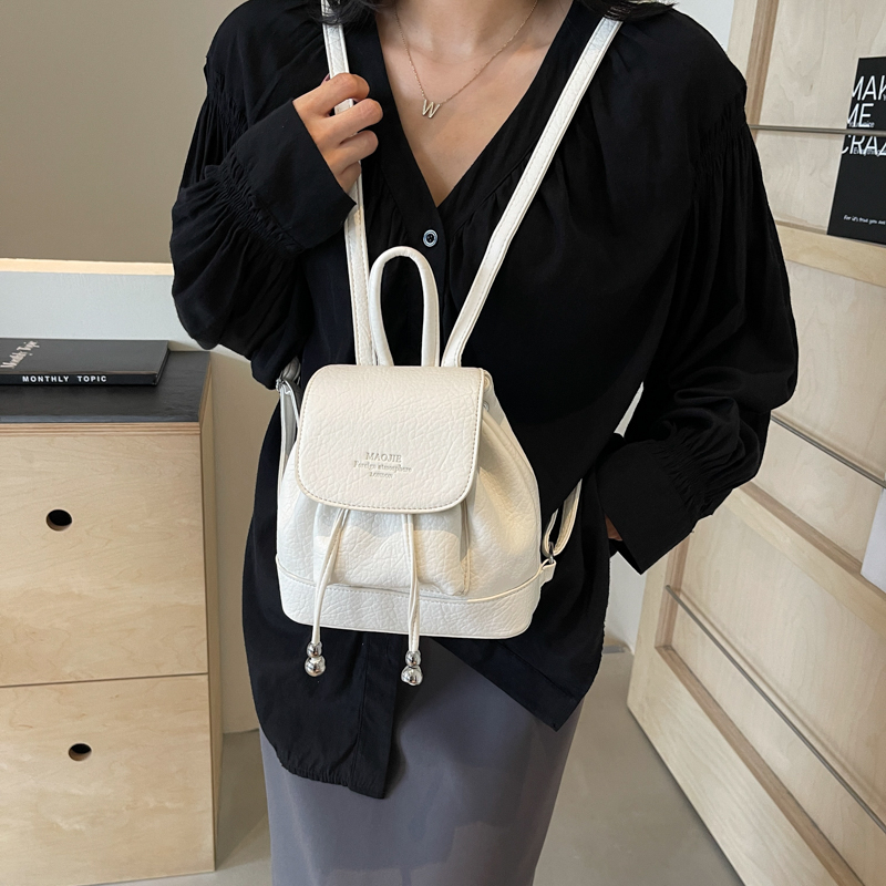 Solid Small String Backpacks P - Women Bags Sale ulasan dan harga