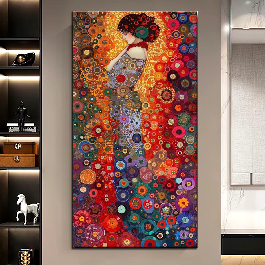 Gustav Klimt Woman Inspired 5D - Women Bags Europe ulasan dan harga