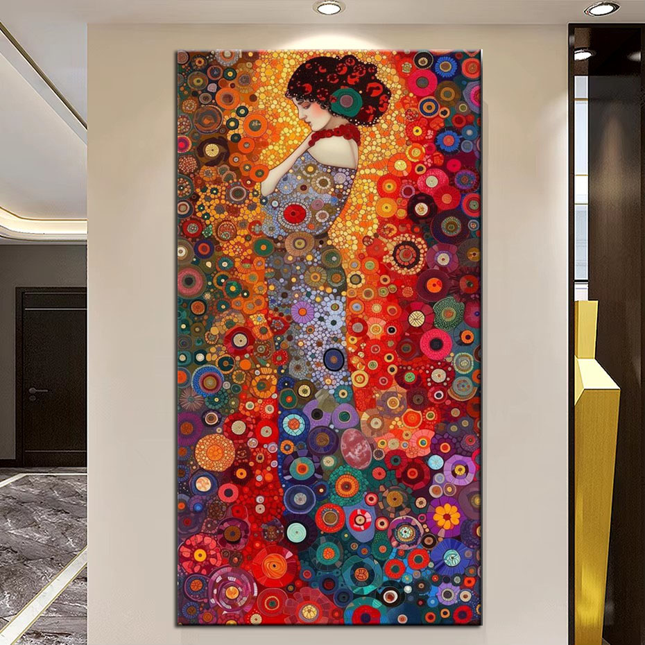Gustav Klimt Woman Inspired 5D - Women Bags Europe ulasan dan harga