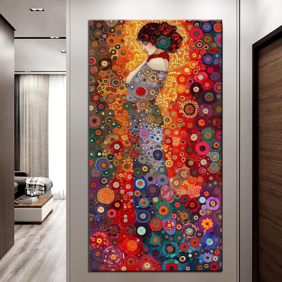 Gustav Klimt Woman Inspired 5D - Women Bags Europe ulasan dan harga