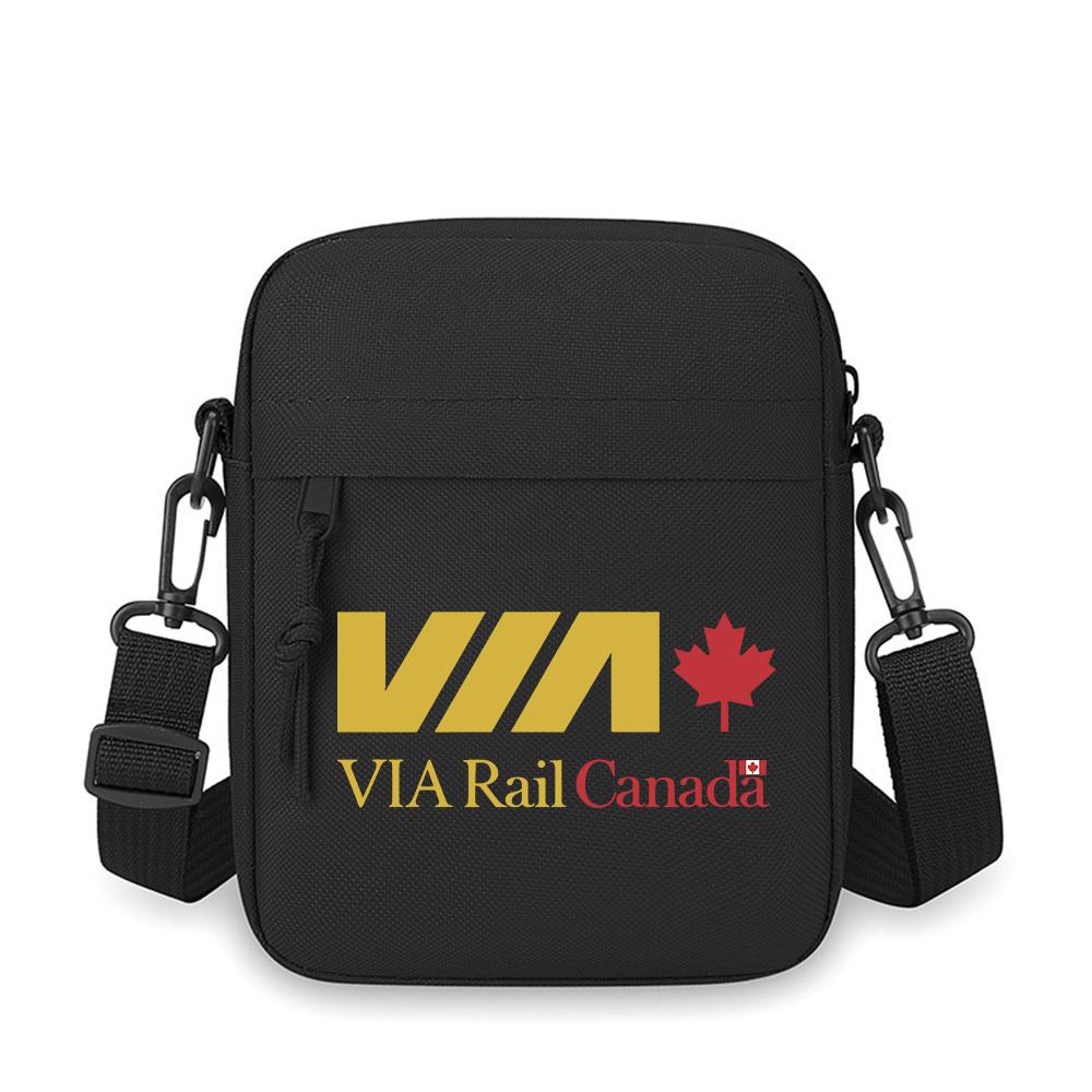 VIA logo,maple leaf,Canada tex - Women Bags In Canada ulasan dan harga