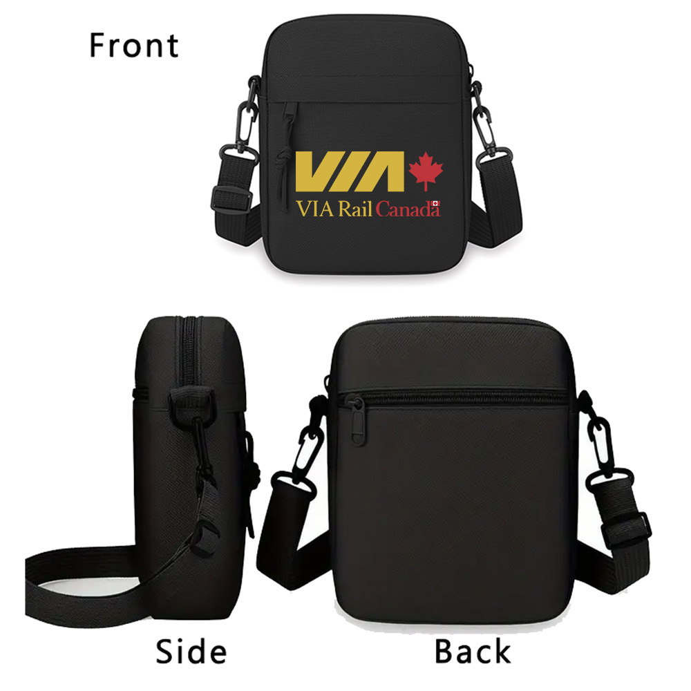 VIA logo,maple leaf,Canada tex - Women Bags In Canada ulasan dan harga